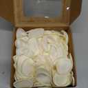 Floroom 300pcs Rose Petals Ivory Faux Silk Flower Petals for Wedding Flower Girl Basket White Aisle Scatter Dinner Table Centerpieces Party Confetti Bridal Shower Romantic Night Decoration