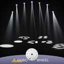 SHEHDS GalaxyJet 300W LED Moving Head Light, Beam&GOBO&Wash 3in1 | 5-Prism & Frost Effect, 7-Slot GOBO Wheel, 9-Colors, 7-Gobos Rotating, DMX512 for Party, School, Stage Show