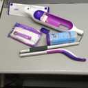 Swiffer PowerMop Multi-Surface Mop Kit for Floor Cleaning, Fresh Scent, Mopping Kit Includes PowerMop, 2 Mopping Pad Refills, 1 Floor Cleaning Solution with Fresh Scent and 2 Batteries (Purple and White)