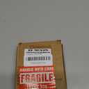 Ceramic Gold Edge Ashtray, White Round Ashtray for Cigaretes, 3.7''x1.5'' Classic Indoor Ash tray for Home Office Coffee Bar