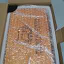 Handheld Sewing Machine with Exquisite Wooden Storage Box & 142-Piece Sewing Kit - Electric Switch, Dual Power Supply, Assorted Needles, Threads, Heavy Duty Scissors - Meets All Household Sewing Needs