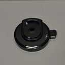 Outer Bowl Lid for NC500 Ice Cream Maker, Reusable Creami Deluxe Lid Replacement, Creami Accessories Compatible with NC500/NC501 Series (NO Paddle)