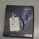 NUBWO HW02 USB Headset with Microphone Noise Cancelling &in-line Control, Ultra Comfort Computer Headset for Laptop pc, On-Ear Wired Office Call Center Headphone for Boom Skype Webinars（Black）