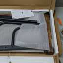 Laptop Desk Adjustable Desk Small Standing Desk Home Office Desks for Small Spaces Portable Desks Table for Bedrooms,Mobile Rolling Computer Work Desks on Wheels (Rustic)