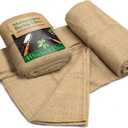 40" x15 Feet Gardening Burlap Roll - Multipurpose Natural Burlap Fabric, High Density Jute Fiber Material for Decorations, Center Pieces for Home, Rustic Party Dcor (Beige)