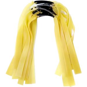 10 Pcs Slingshot Flat Rubber Bands 2mm Thickness Flat Rubber Band Slingshot Replacement Bands Hunting Catapult Elastic Bungee for Outdoor Jungle Hunting