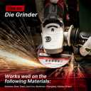 Turnextte 50 Pcs 3 inch Cut Off Wheels for Die Grinder, 3" Diameter and 1/16" Thickness and 3/8" Inner Arbor Cutting Discs for Die Grinder, Thin Cut Blades for Metal & Stainless Steel Cutting