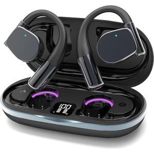 AI Translation Earbuds Real Time 164 Languages Translator Earbud 3 in-1 Bluetooth 5.4 Audifonos Traductores Ingls Espaol Translating Device for Travel Business Leaning iOS & Android Compatible (Black)