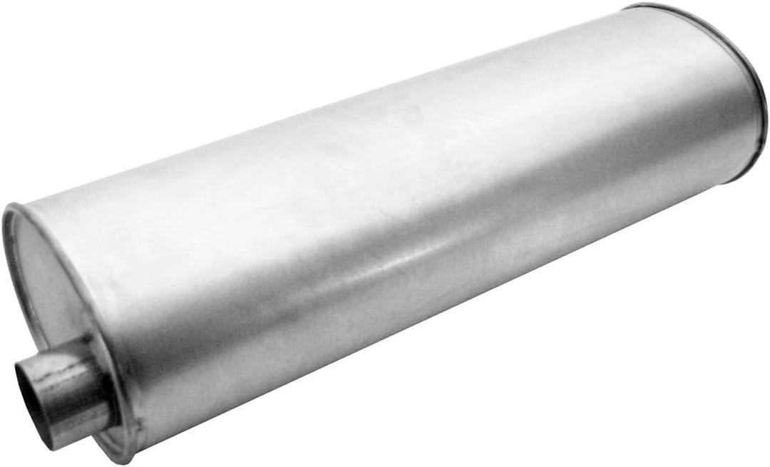Walker Quiet-Flow SS 21614 Direct Fit Exhaust Muffler 2.625" Inlet (ID) 2.625" Outlet (ID) for Chevrolet Tahoe