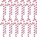 Cotiny 24 Pcs 35 Inch Christmas Inflatable Candy Canes Jumbo Candy Canes Inflatable Candy Yard Decoration for Indoor Outdoor Backyard Christmas Party Decor