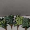 40 Pieces Artificial Eucalyptus Leaves Stems Fake Silver Dollar Eucalyptus Stems Greenery for Centerpiece Wedding Bridal Bouquets Flower Arrangements Home Decor