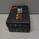 2 x 3D Night Light Gifts: Singer Stuff, Teen Girls Women Fans Room Party Decor, Table Lamp with Remote Control 16 Color Changing (Blue)