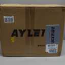 Ayleid Retractable Garden Hose Reel,1/2 in x 100 ft Wall Mounted Hose Reel, with 9- Function Sprayer Nozzle, Any Length Lock/Slow Return System/Wall Mounted/180Swivel Bracket (Grey)
