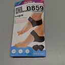 Plantar Fasciitis Heel Cup Protectors with Gel Pad for Women Men Heels Spur Pain Relief, Heel Inserts Pads for Achilles Tendinitis, Cracked Heels (Black with Holes, Women 6-11, Men 6-10)