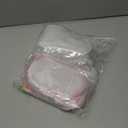2PCS Large Clear Figure Display Bag Compatible with 7" Plush Doll | PVC Protective Case with Keychain, Portable Doll Storage Pouche, Keychain Carrying Case, 7.1x4.7x3 inch