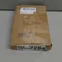 Garage Door Lock Kit Universal L-Handle Lock with Inside Side Latch Keys Garage Door Repair Parts Replacement Hardware Kit for Home Improvement