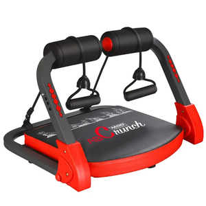 MERACH Ab Machine for Home Gym, Adjustable Ab Trainer with 3 Resistance Levels, Sit Up Exercise Equipment for Core Workout, Automatic Rebound Ab Crunch Machine, Ab Workout Equipment for Stomach