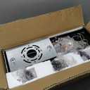 PNOUKF Pendant Lights LED Kitchen Island Hanging Light Fixture, Dining Room Light Fixture(Black 3-Light 6000K 20W)