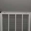 HVAC Premium 22 x 16 Duct Opening Steel Return Air Filter Grille, for 1-inch Filter, Removable Door, Flat Stamped HVAC Vent Cover Grille, Outer Dimensions 24.5 x 18.5