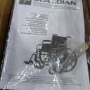 Medline Excel Extra-Wide Bariatric Wheelchair For Adults and Seniors with 24" Wide Seat, Supports up to 500 lbs