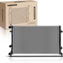 A-Premium Engine Coolant Radiator Assembly Compatible with Volkswagen