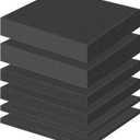 6 Pcs Pick and Pluck Foam 16" L x 12" W Packing Pick Apart Foam Inserts for Case Pre-Cubed High Density for Case Tool Camera