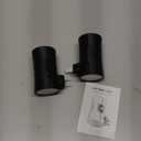 fesnne Night Light, 2-Pack Dimmable Plug-in Night Light with 90Rotatable Plug, 0-100LM Adjustable Brightness, 3000K Warm White, 1W Ultra Low Energy for Bedroom, Hallway, Bathroom, Kids Room