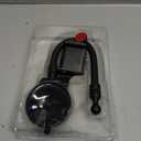 Long Arm Vacuum Suction Cup Shower Phone Holder Clip, Mirror Phone Mount For Bathroom Stick On Wall Makeup Mirror Kitchen Window Bathroom Phone Stand Fit For iPhone 16 15 14 13 12 & Cell Phones