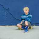 For Bare Feet NHL Unisex Kids Nhl Mvp Crew Sock Youth (One Size, Team Color)