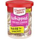 Duncan Hines Whipped Cream Cheese Flavored Frosting, 14 oz., BBD 04/20/2026