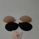 MITALOO Seamless Adhesive Bra Sticky Strapless Invisible Push up Bras Silicone Backless Nipple Cover for Women, Cup Size: B