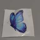 Light Blue Butterfly Sticker 5 Inch, Butterfly Car Decals, Waterproof Vinyl Decals for Car, Laptops, Windows Etc