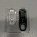 3D Pedometer for Walking with Removable Clip and Carabiner Simple Step Counter for Walking Accurate Clip On Step Tracker for Men Women Kids (Black)