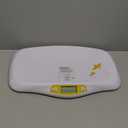 Beurer BY80 Digital Baby Scale, Infant Scale for Weighing in Pounds, Ounces, or Kilograms up to 44 lbs, Newborn Baby Scale with Hold Function, Pet Scale for Cats and Dogs