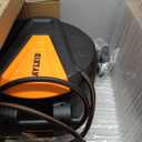 Ayleid Retractable Garden Hose Reel,1/2 in x 100 ft Wall Mounted Hose Reel, with 9- Function Sprayer Nozzle, Any Length Lock/Slow Return System/Wall Mounted/180Swivel Bracket (Black)