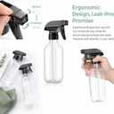 10 Packs Spray Bottle,10 Oz/300ml Fine Mist Water Spray Bottles, Plastic Refillable Containers with Adjustable Nozzle for hair, pets, plants, cleaning