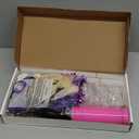 Purple Balloon Stand Centerpiece Table Decorations for Birthday Bridal Shower Wedding Engagement Mother's Day Graduation Halloween Party Decorations New Years Eve 2026