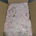 WEISPARK 100PCS Artificial Hydrangea Flowers, Fake Flowers Silk Hydrangea Full Flowers Heads with Stems for Wedding Home Party Shop Baby Shower Decor (Light Pink)