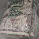 Washable 3x7 Hallway Runner Rug: Vintage 7ft Water-Resistant Soft Runner Rug for Entryway Kitchen Non-Slip Low Pile Carpet for Living Room Bedroom Thin Floor Mat for Bathroom Dining Room(3x7,Brick)