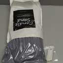 MTLEE Candle Sand 3.3 lb DIY Pearled Candle Making Kit Included 20 Pcs Wicks and Refillable Beaded Wax Sand Beaded Wax Gift with Wicks Self Extinguish for Home Wedding Party Women(Gray)