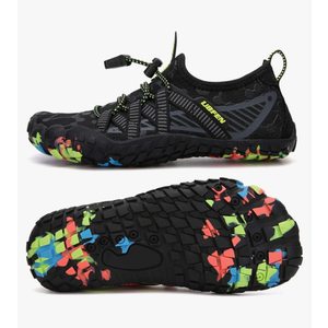 UBFEN Water Shoes for Kids Boys Girls Aqua Socks Barefoot Beach Sports Swim Pool Quick Dry Lightweight Toddler Little Big Kid