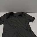 LilyCoco Womens Button Up Bodycon Romper Shorts Short Sleeve Collared Sexy One Piece Medium