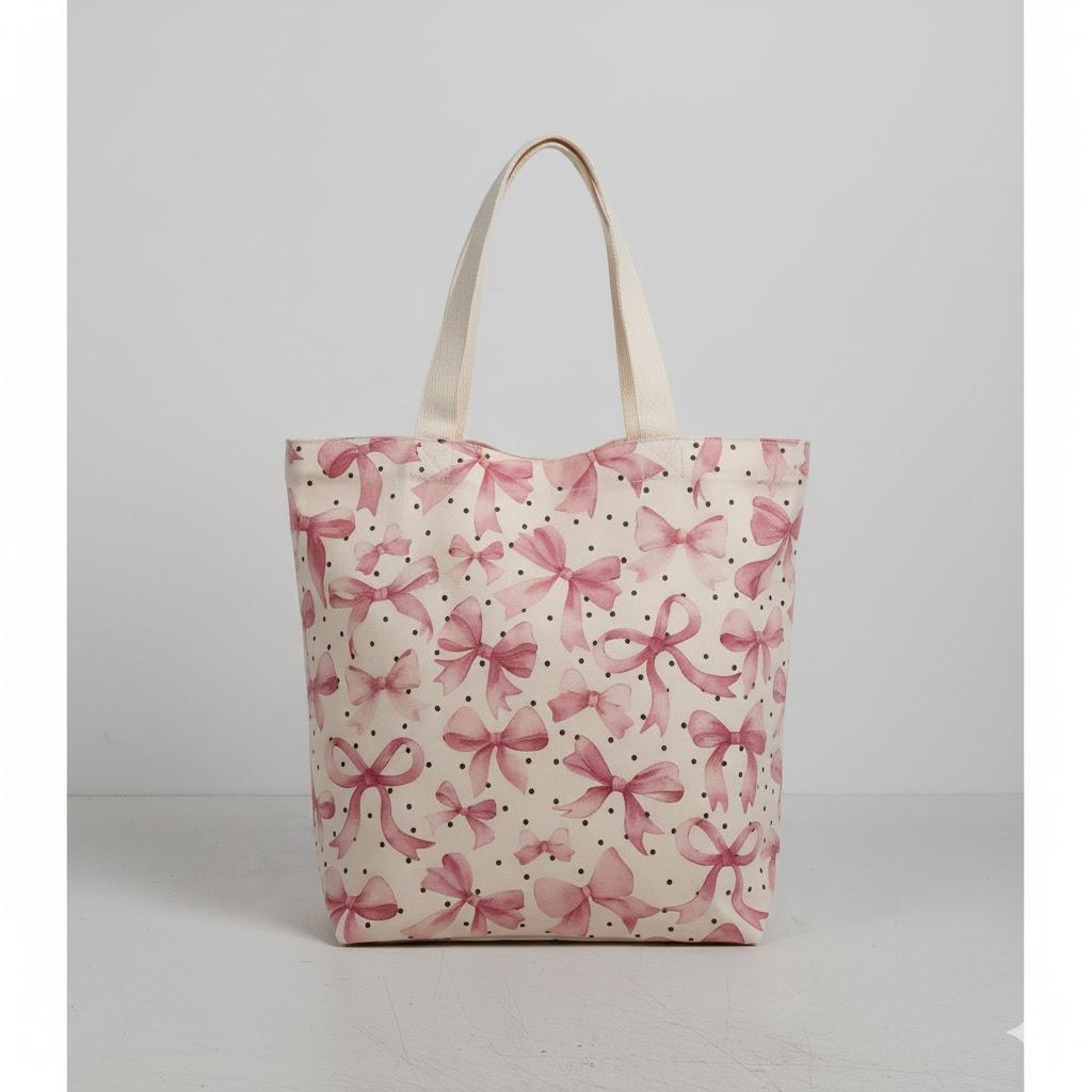 ANATTASOUL Canvas Tote Bag Reusable Cotton Bag for Women, Large 14.96"x 15.74" Cloth Shoulder Bags with Zipper Pockets