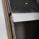 Huuger 70.9 Inch LED TV Stand Dresser with Power Outlets, USB-C Port and LED Lights, 10 Fabric Drawer Dresser for Bedroom, Long Entertainment Center for 75, 80 Inch TV, Open Shelves, PU Leather, Black