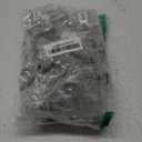 20 Pack Soft Close Cabinet Door Hinges for 1/2" Partial Overlay Cupboard, 100 Degree Opening Angel, Stainless Concealed Kitchen Cabinet Hinges with Mounting Screws and Manual