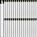 Reginary 36 Pieces Flameless Taper Candles 10 Inch Battery Operated LED Taper Flameless LED Candlesticks Flickering Window Candles for Christmas Home Wedding Decor(White)