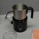 Milk Frother Machine, Food Grade Stainless Steel 500ml/17oz Electric Milk Steamer, Easy Clean with Dishwasher Safe, Automatic Hot/Cold Foam Maker, Hot Chocolate Maker, Silent Operation