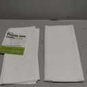 Pureegg Plastic Table Cloth Disposable 10 Pack, 54 x 108 Inch Table Cloths, Party, Picnic, Wedding, Decorative Tablecloths, Rectangle, White Plastic Cover, Leakproof & Sturdy, White