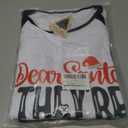 Rnxrbb 2025 Family Christmas Pajamas Matching Sets Holiday Xmas Christmas Pjs Jammies for Women Men Couples Adult Kids (XL)