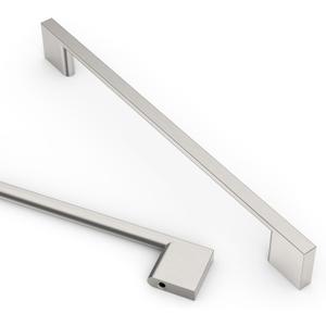 Asidrama 10 Pack 7.5 Inch(192mm) Brushed Satin Nickel Kitchen Cabinet Handles, Cabinet Pulls Kitchen Cabinet Hardware for Cupboard Drawer Pulls